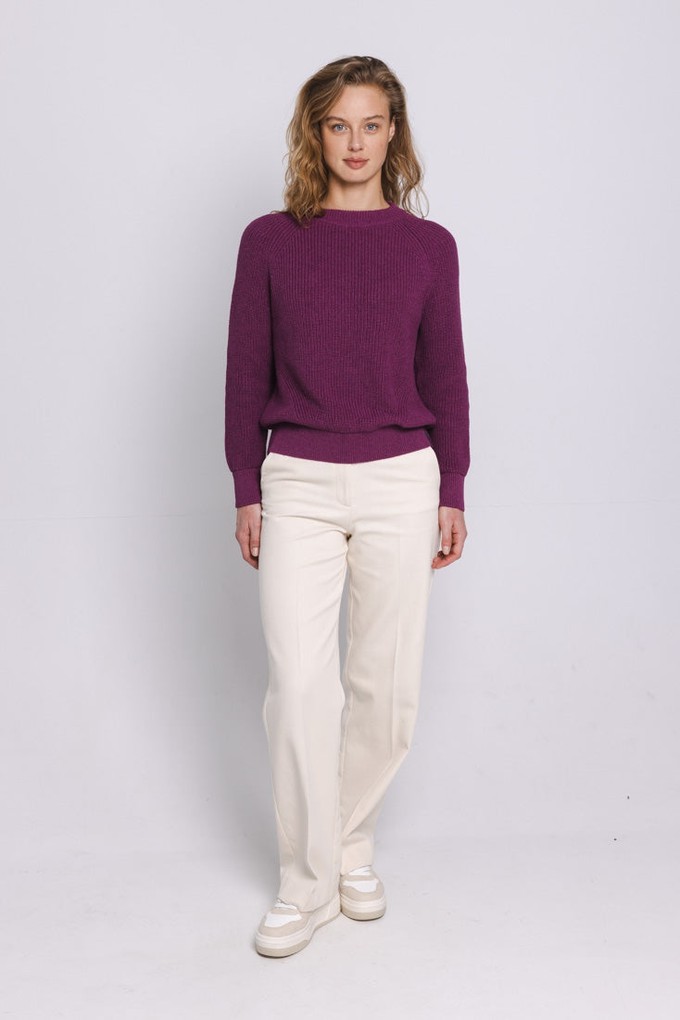 DUNE SWEATER | Beetroot from Loop.a life