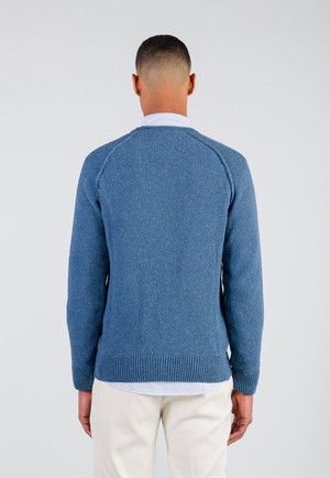 GOODMORNING JEAN SWEATER | Brighter Blue from Loop.a life
