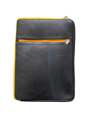 Recycled Inner Tube Sleeve Case for Laptops up to 15 inch - from Lost in Samsara