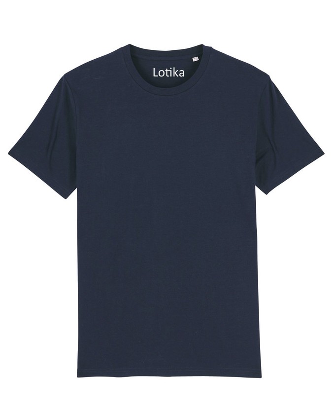 Daan T-shirt biologisch katoen navy from Lotika