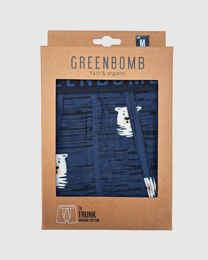Greenbomb boxershort ijsbeer - blauw from Lotika Greenbomb boxershort ijsbeer - blauw from Lotika