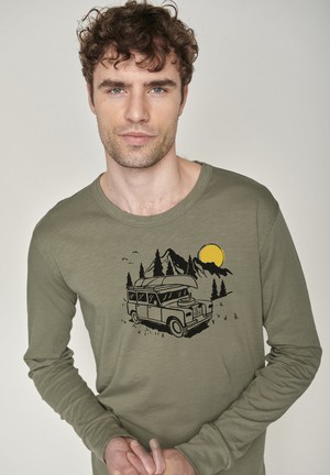 Greenbomb shirt - nature off road light khaki - maat S from Lotika