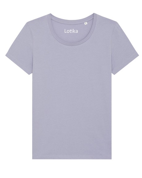Yara T-shirt dames biologisch katoen - lavender from Lotika