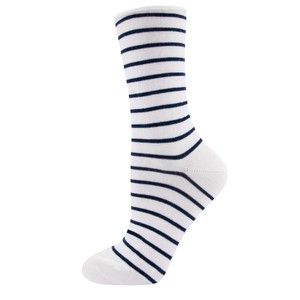 Ewers gestreepte sokken dames - blauw - wit maat 35-38 from Lotika