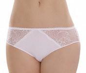 Comazo slip met kant Brazil wit - sale van Lotika