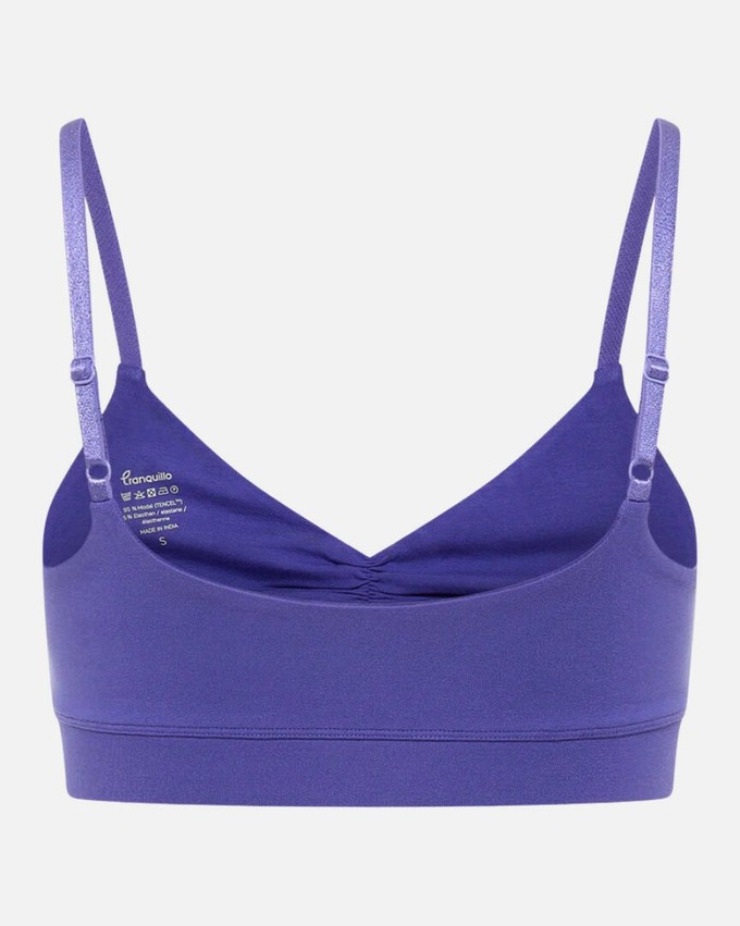 Tranquillo bralette bh Tencel grape from Lotika