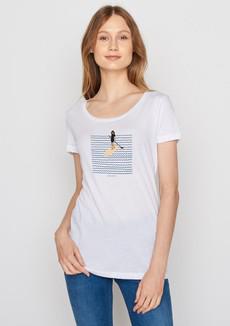 Greenbomb T-shirt lifestyle stand up wit - sale van Lotika