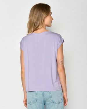 Greenbomb T-shirt dames fiets - lila from Lotika