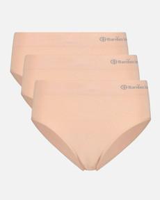 Bamboe slip naadloos Belle 3-pack - roze via Lotika