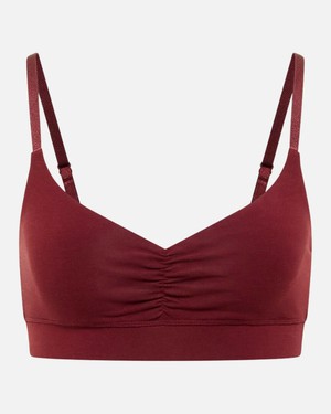 Tranquillo bralette bh Tencel fired brick from Lotika