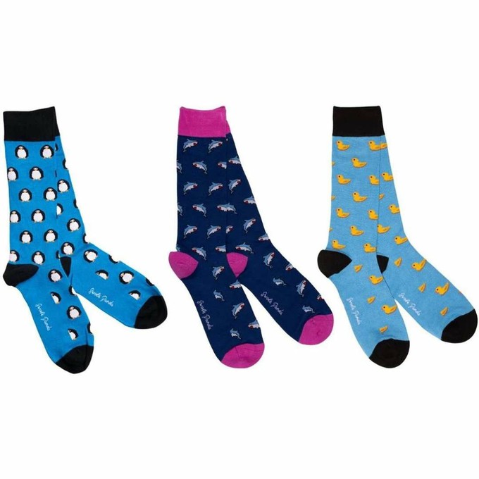 Swole Panda - heren sokken giftbox - animal from Lotika