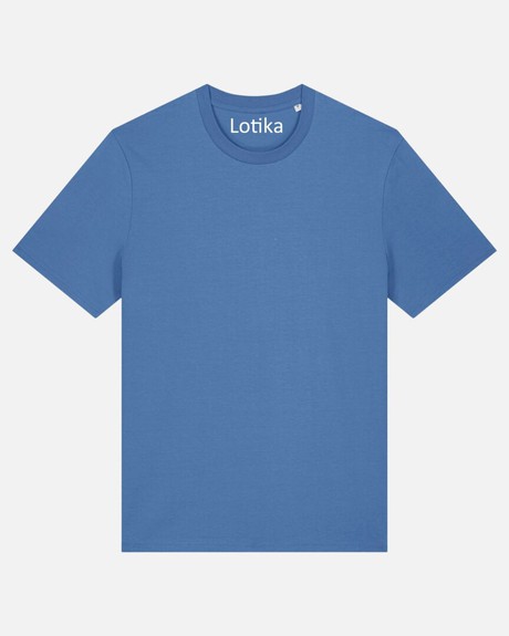 Juul T-shirt biologisch katoen - bright blue from Lotika