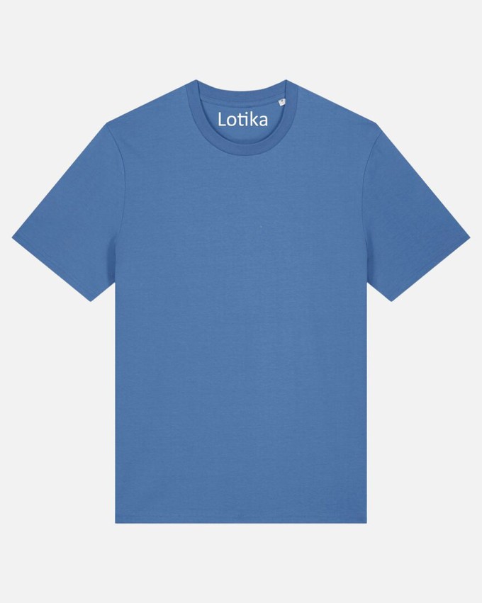 Juul T-shirt biologisch katoen - bright blue from Lotika Juul T-shirt biologisch katoen - bright blue from Lotika