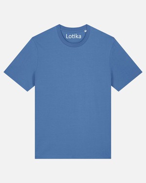 Juul T-shirt biologisch katoen - bright blue from Lotika Juul T-shirt biologisch katoen - bright blue from Lotika