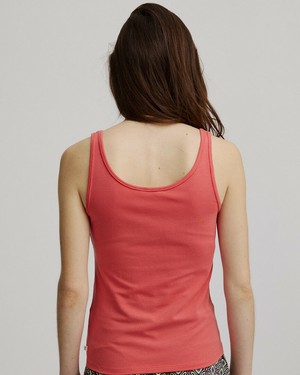 Tranquillo dames hemd Tencel - coral from Lotika