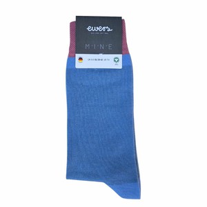 Ewers katoenen sokken dames brede strepen - midden blauw from Lotika