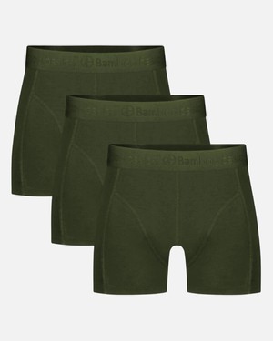 Bamboo Basics bamboe boxershorts Rico ton sur ton 3-pack - army from Lotika Bamboo Basics bamboe boxershorts Rico ton sur ton 3-pack - army from Lotika