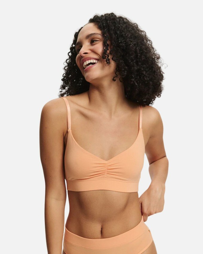 Tranquillo bralette Nolaa Tencel - Peach from Lotika