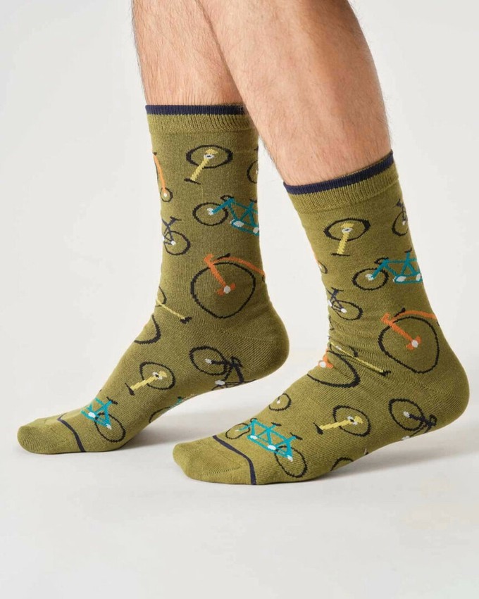 Thought sokken heren cadeaudoos multi bike from Lotika