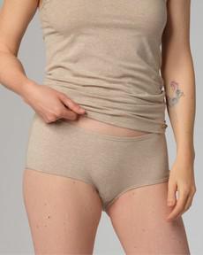 Comazo hipster biologisch katoen - beige melange via Lotika