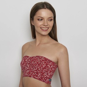 Bandeau biologisch katoen red florecita from Lotika