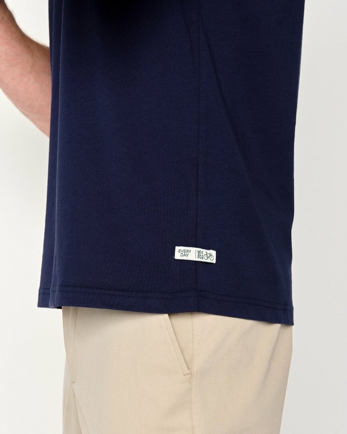 Greenbomb T-shirt heren bike gravel - navy from Lotika