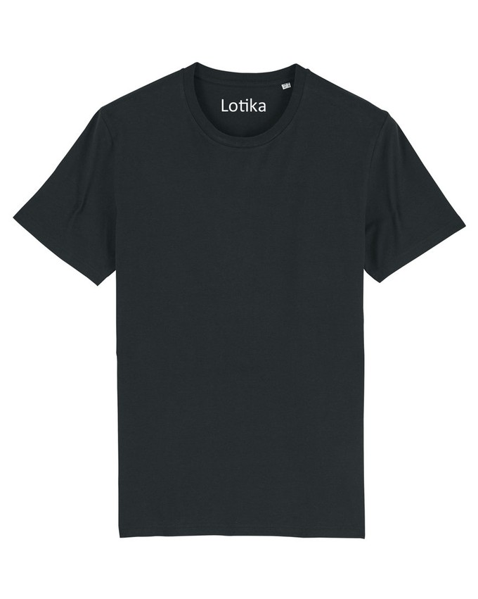 Daan T-shirt biologisch katoen black - from Lotika
