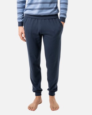 Living crafts heren pyjama set Alvar - ocean blue from Lotika