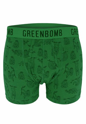 Greenbomb boxershort luiaards - groen - maat S from Lotika
