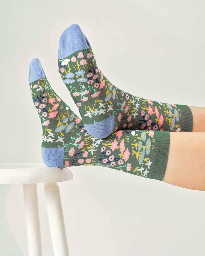 Thought sokken cadeaudoos dames - bloemen from Lotika