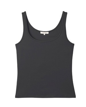 Tranquillo dames hemd Tencel - zwart from Lotika