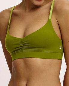 Tranquillo bralette bh Tencel golden cypress via Lotika
