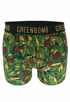 Greenbomb boxershort nature jungle - via Lotika