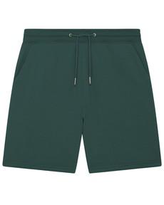Ravi sweat short bio katoen glazed green - maat XXL via Lotika