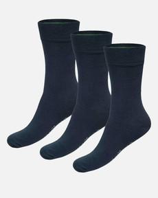 Bamboe sokken Beau 3 pack - donkerblauw via Lotika