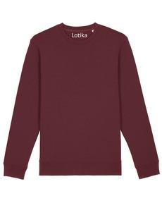 Charlie sweater burgundy via Lotika