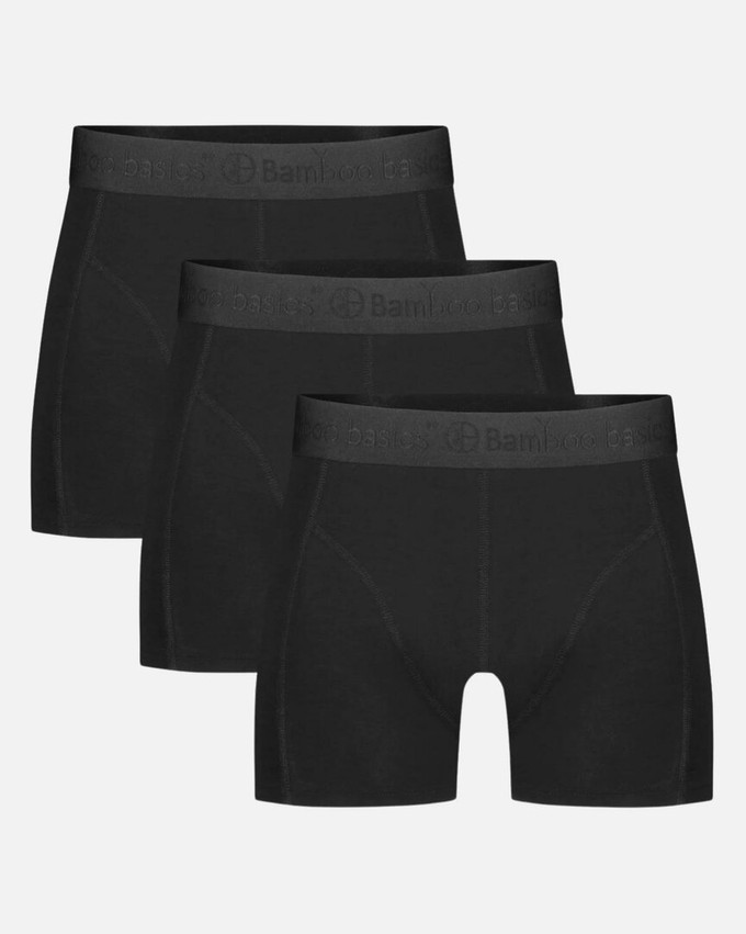 Bamboo Basics bamboe boxershorts Rico Ton Sur Ton - zwart from Lotika Bamboo Basics bamboe boxershorts Rico Ton Sur Ton - zwart from Lotika