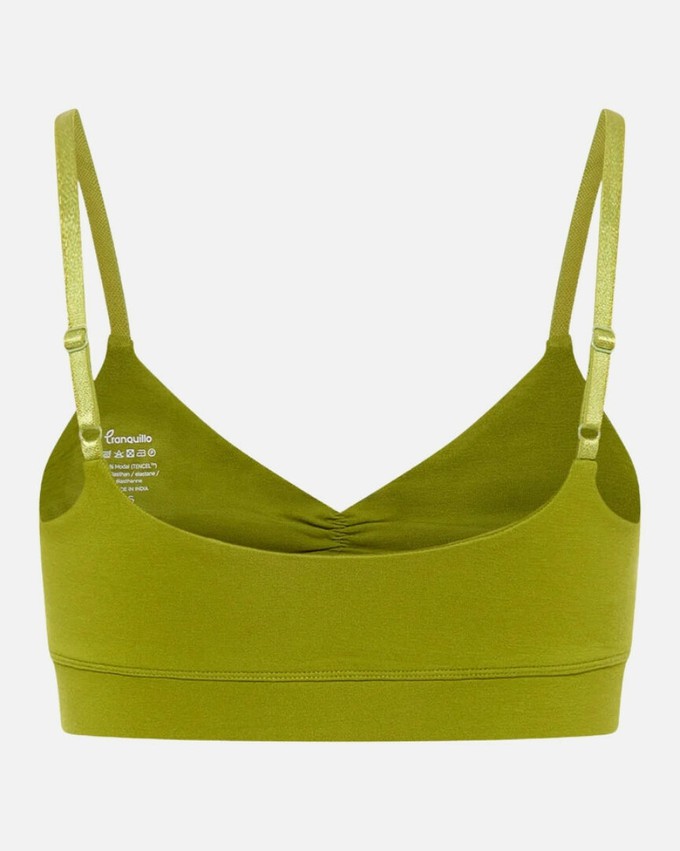 Tranquillo bralette bh Tencel golden cypress from Lotika