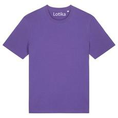 Juul T-shirt biologisch katoen - purple via Lotika