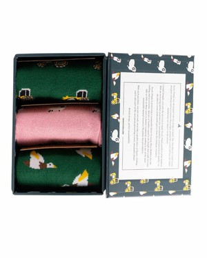 Swole Panda - heren sokken giftbox - boerderij from Lotika