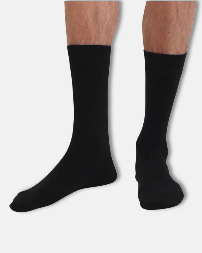 Bamboesokken Beau 3-pack - zwart from Lotika