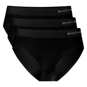 Bamboe slip naadloos Belle 3-pack - zwart from Lotika