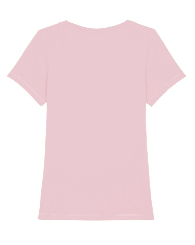 Yara T-shirt dames biologisch katoen - roze from Lotika