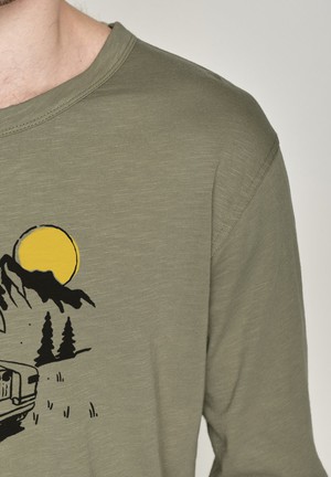 Greenbomb shirt - nature off road light khaki - maat S from Lotika