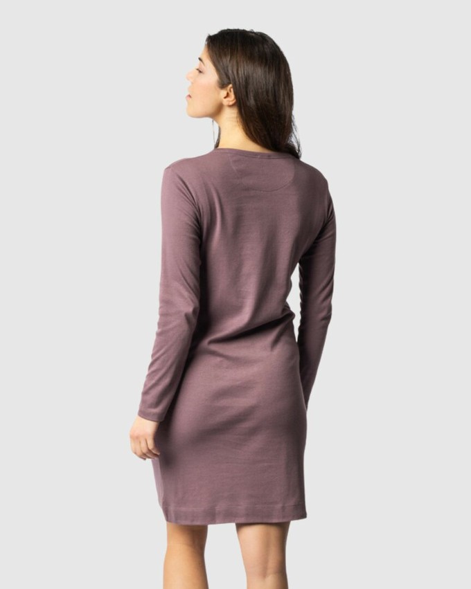 Living Crafts nachthemd katoen Vasara – mauve from Lotika