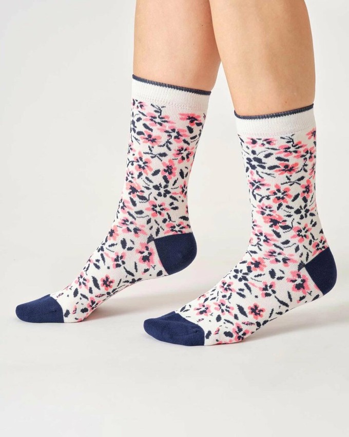 Thought sokken cadeaudoos dames - bloemen from Lotika