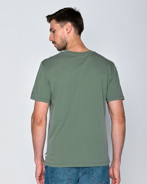 Greenbomb T-shirt heren luiaard op racefiets - groen from Lotika