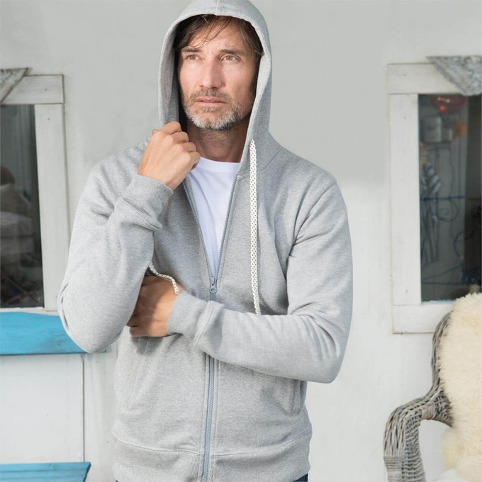 Living crafts vest Cameron grijs gemêleerd - maat S from Lotika