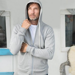 Living crafts vest Cameron grijs gemêleerd - maat S from Lotika