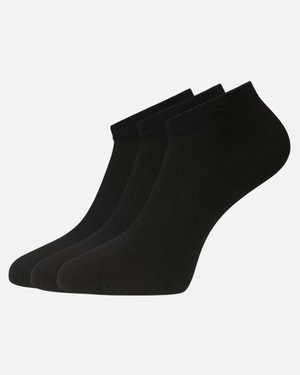 Bamboe sneakersokken zwart - Dani 3 pack from Lotika